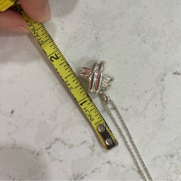 Auth Tiffany&co necklace 18” silver 925 - Picture 9 of 14